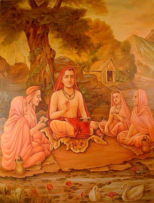 Shankaracharya y Discípulos