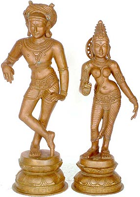 Vrishavahana Shiva and Parvati