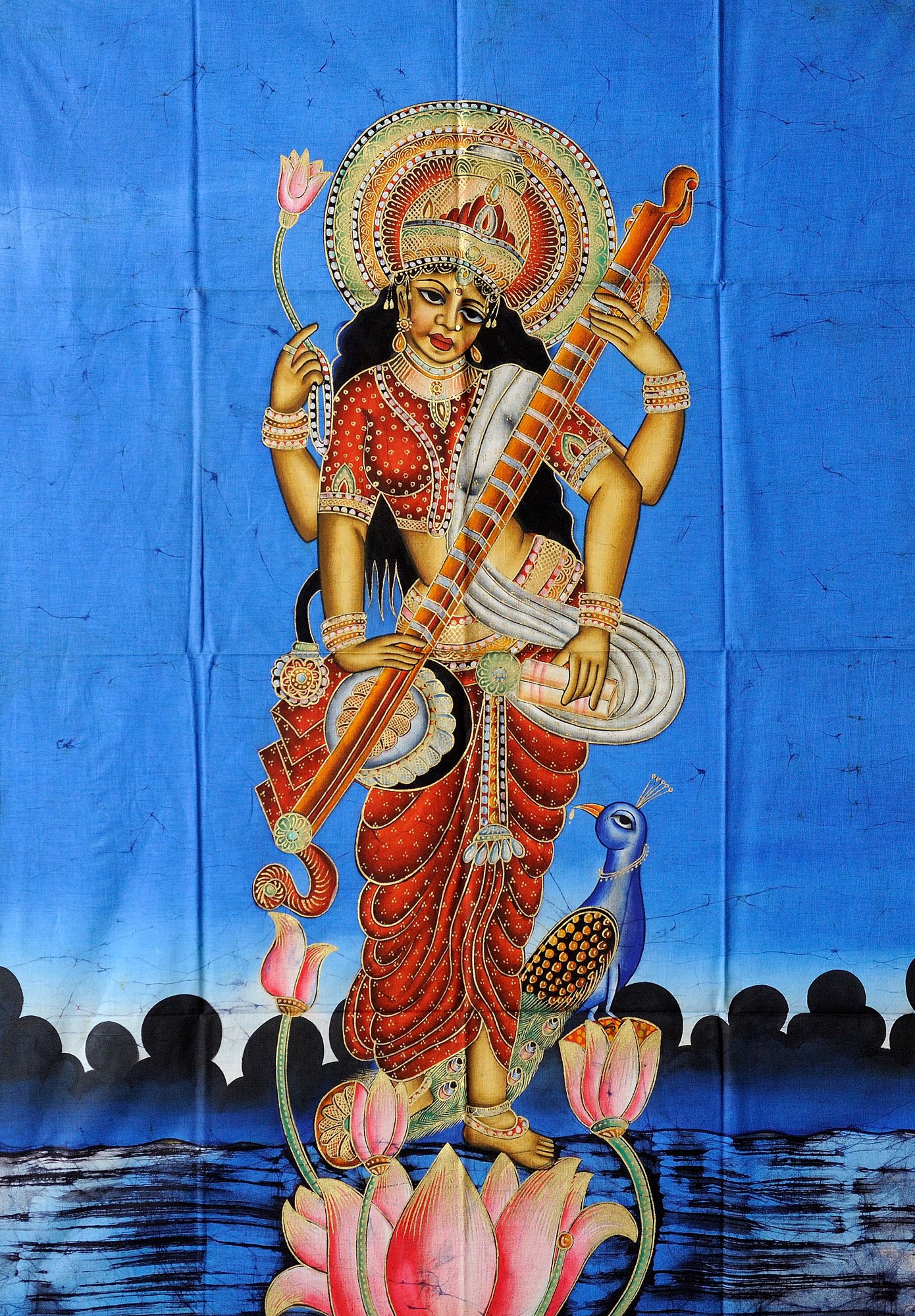 Saraswati the Goddess of Wisdom, Music, and Dance