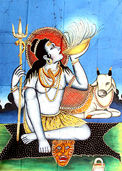 Shiva Relieving the People From the World of Poison
