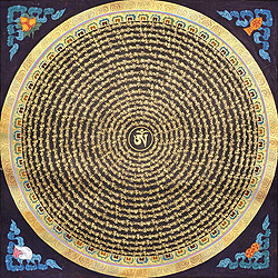 Mandala with Syllable Mantras