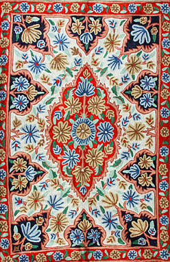 Floral Embroidered Asana