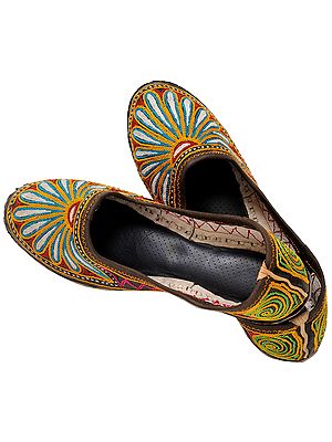обувь из натуральной кожи, индия